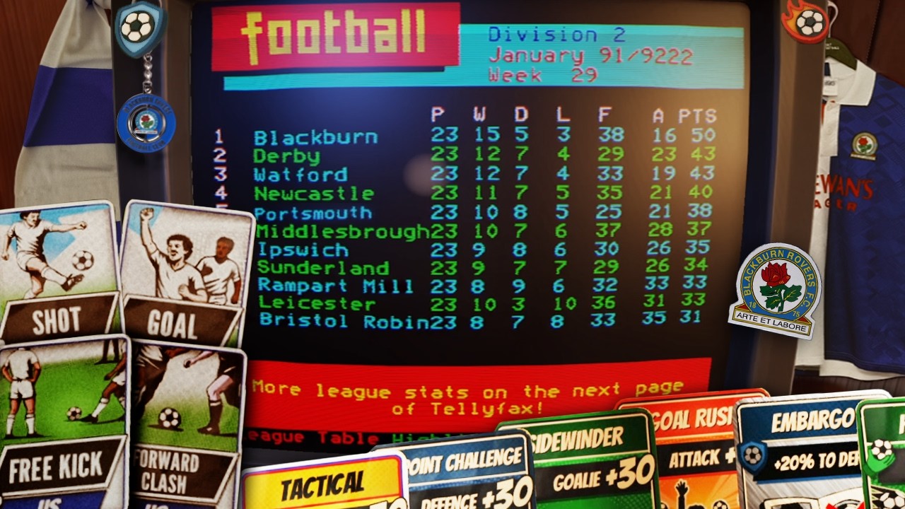 Build and Manage PREMIER Football Clubs In This Nostalgic Deckbuilder! (NUTMEG)