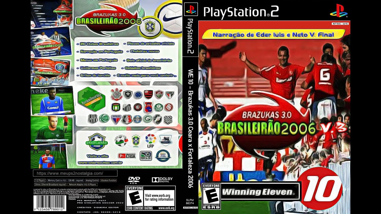 WE10 - Brazukas 3.0 (Brasileirão A e B 2006) Remasterizado. Celebrando os 20 anos de Pontos Corridos