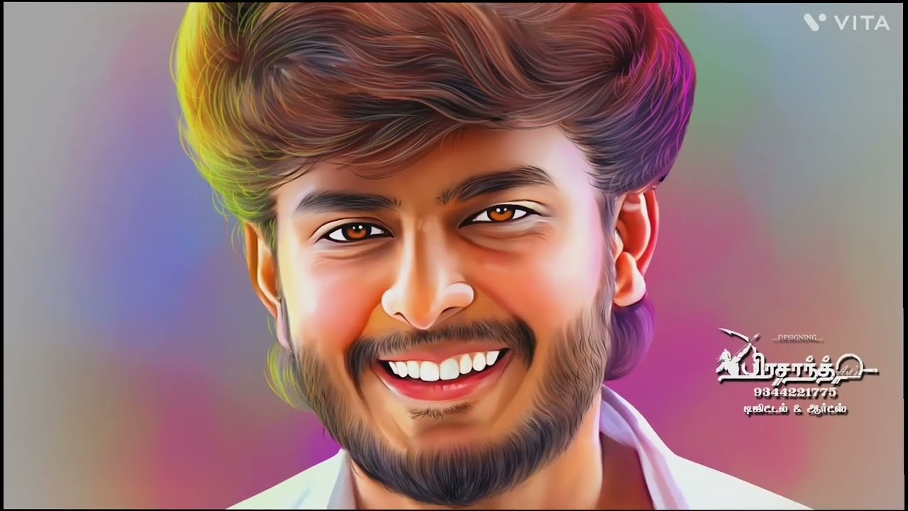 ArshaSai digital painting work 😎😎       . 