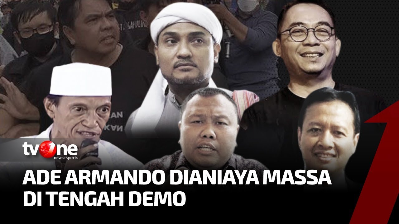 [FULL] Ade Armando Dianiaya Massa di Tengah Demo | Catatan Demokrasi tvOne