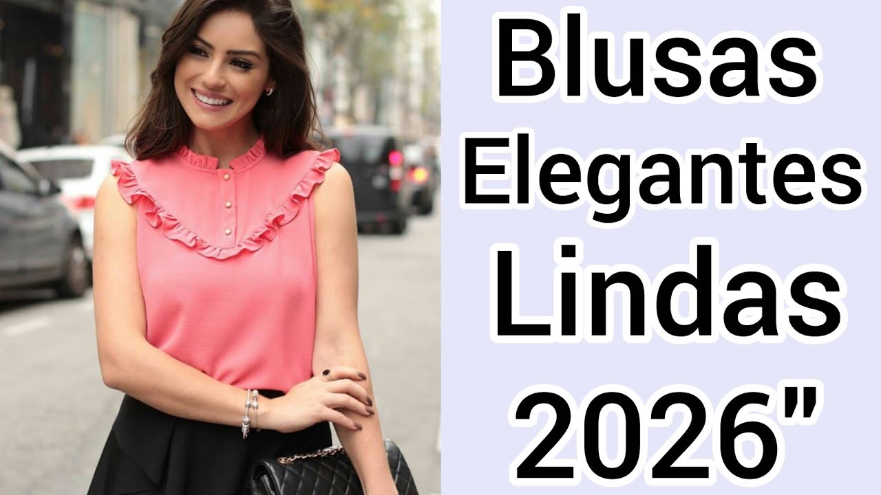 BLUSAS MODA 2026 qué seran TENDENCIAS ESTILOS blusas 2026
