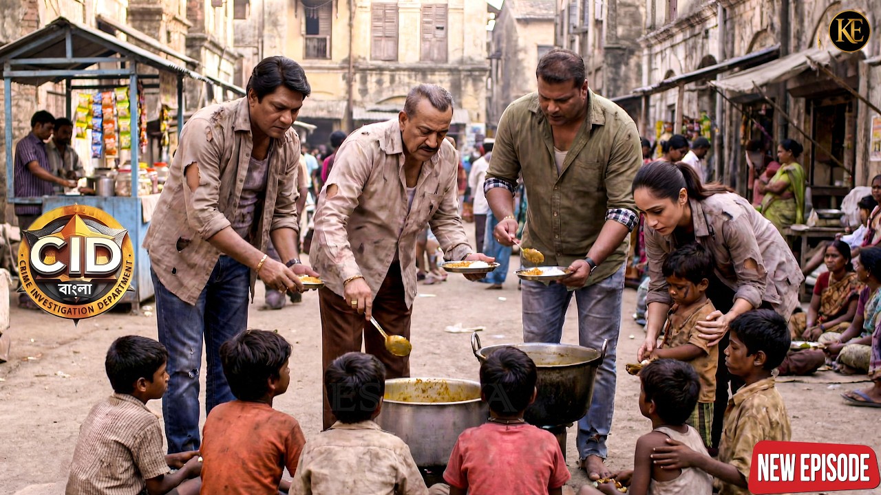 রাস্তায় নামল CID টিম! খাবার বিলিয়ে খুঁজছে অপরাধী|| CID || BANGALA | 2026