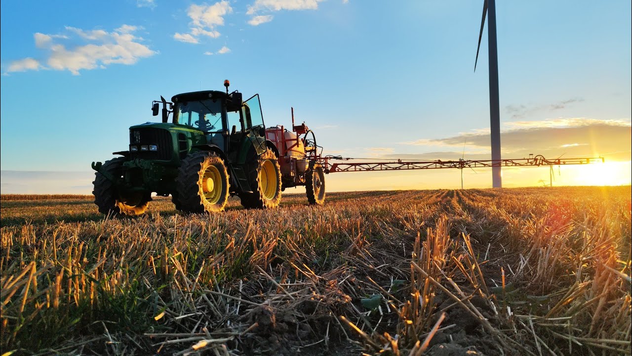 Oprysk na rzepak jd 6630 gaspardo campo