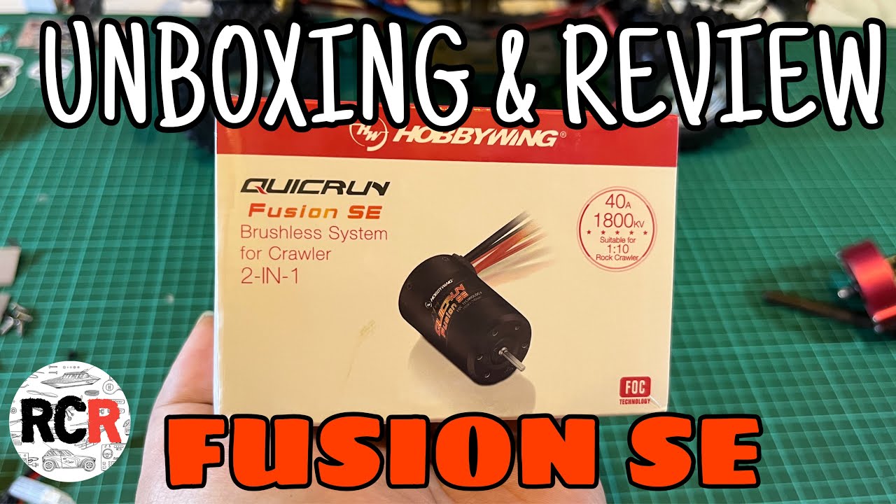 UNBOXING HOBBYWING FUSION SE ‼️ ESC YANG DI DESAIN UNTUK RC ADVENTURE 1/10
