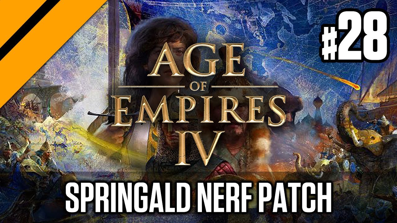 Springald Nerf Patch! - Push to Top 100 - AoE 4 1v1 Ranked Ladder