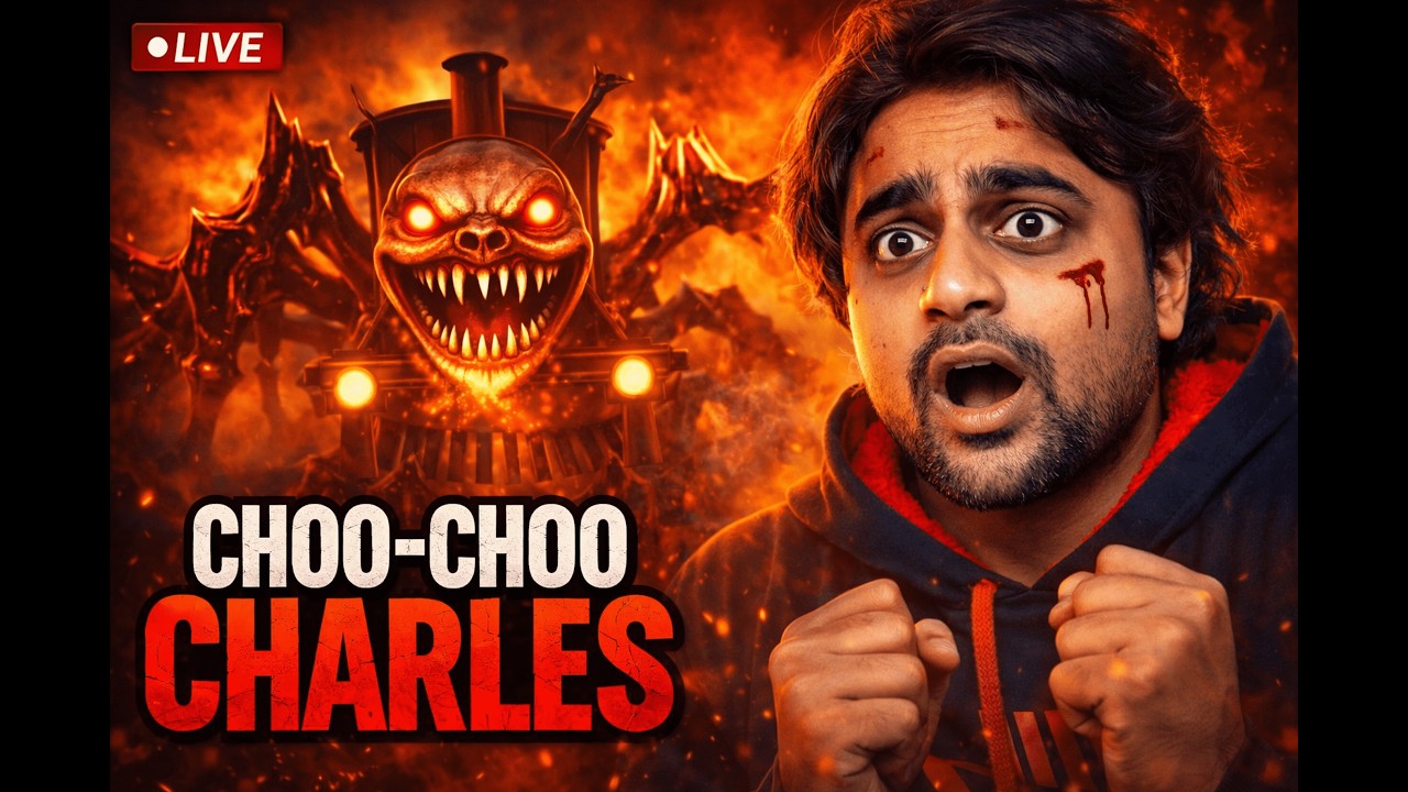 LIVE 🛑 HORROR GAME CHOO CHOO CHARLES SPEED ESCAPE TEST #horror #gaming #horrorgaming