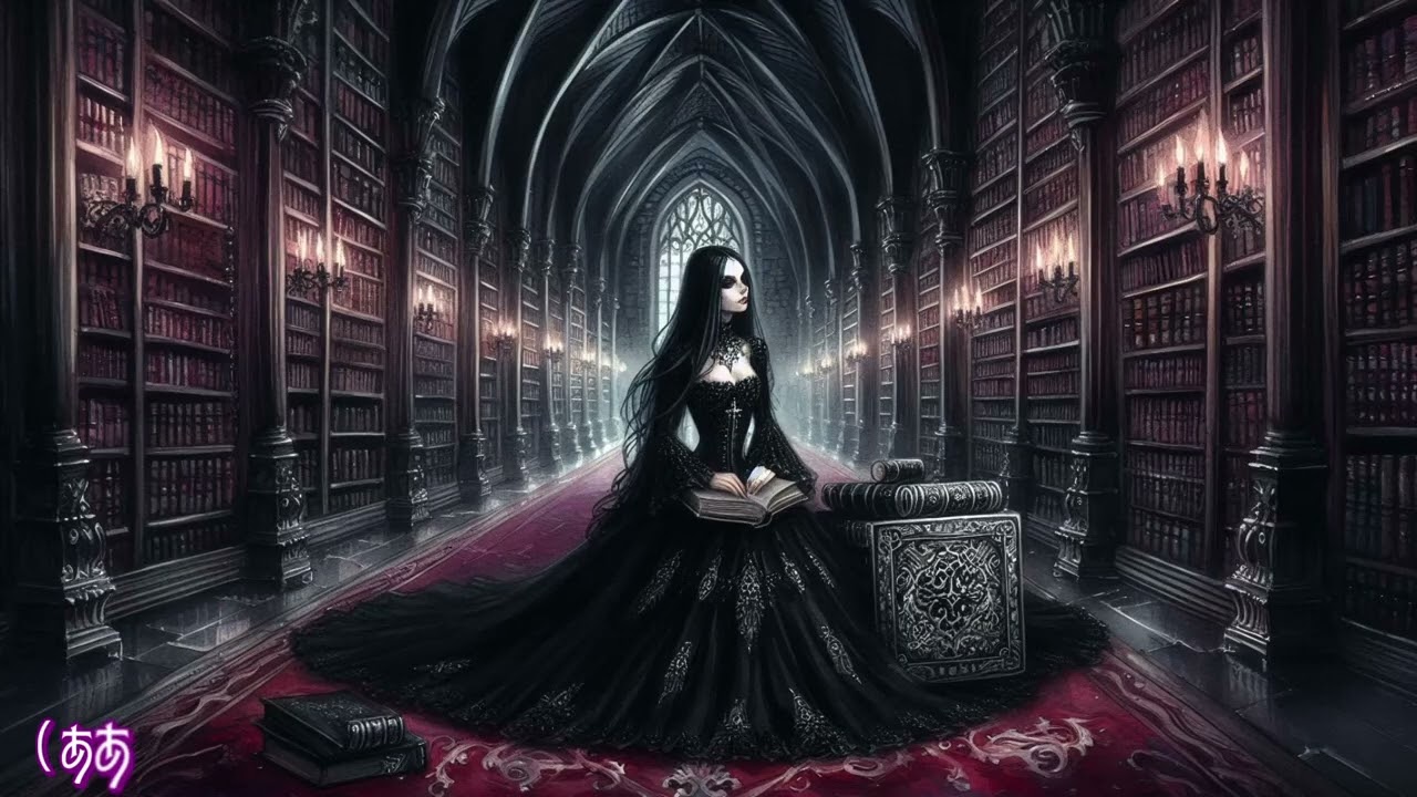 夜の図書館　The nocturnal library