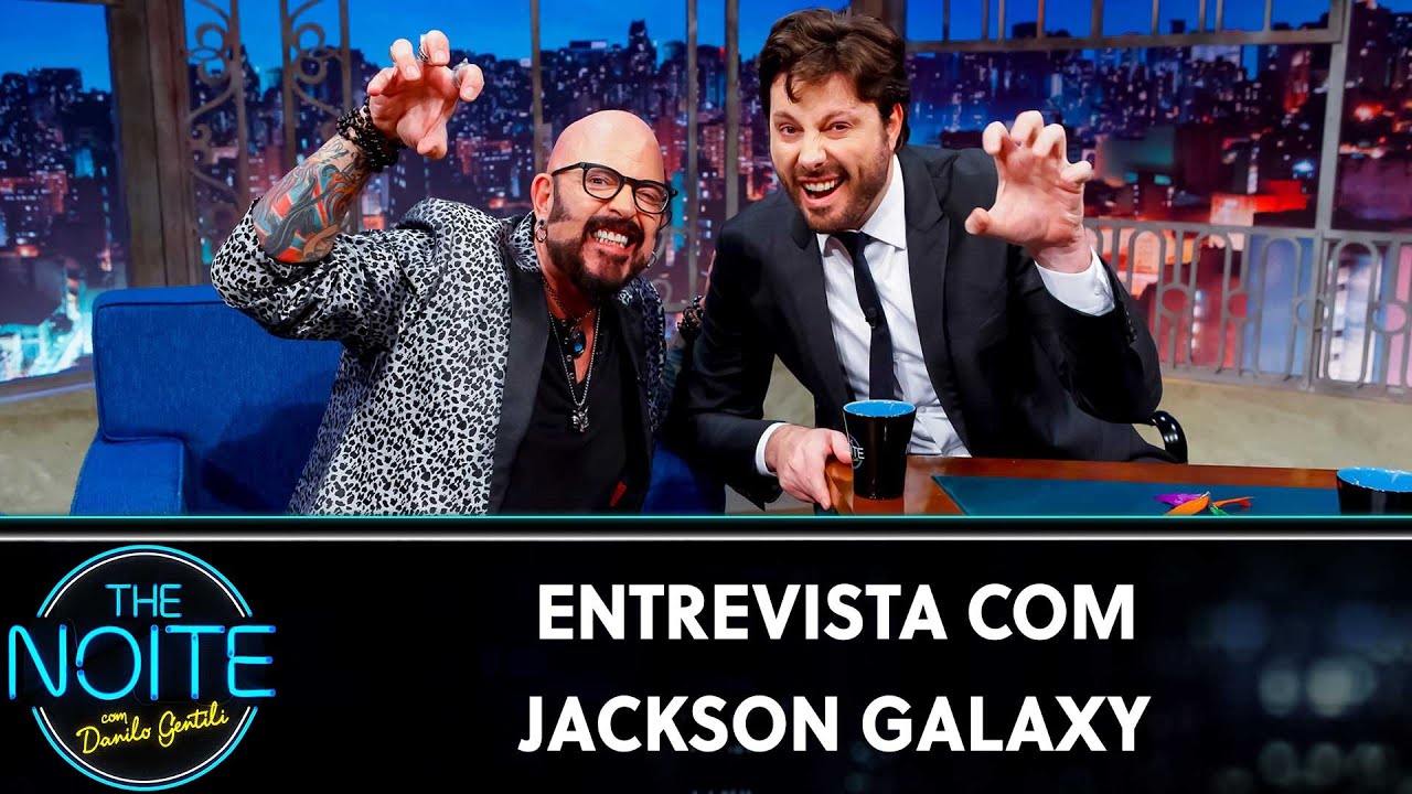 Entrevista com Jackson Galaxy | The Noite (04/10/19)