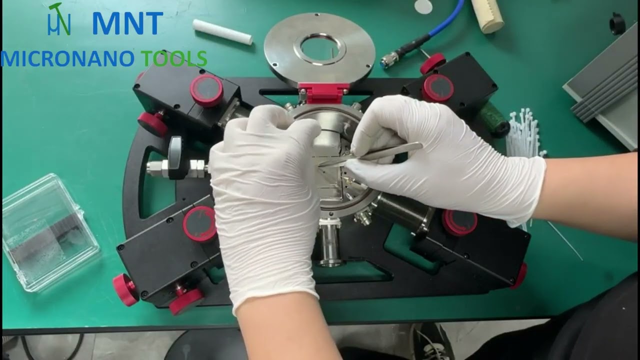Installation of Probe for MVPTC 100 Mini Vacuum Probe Station with Temperature Control(-190 to 400C)