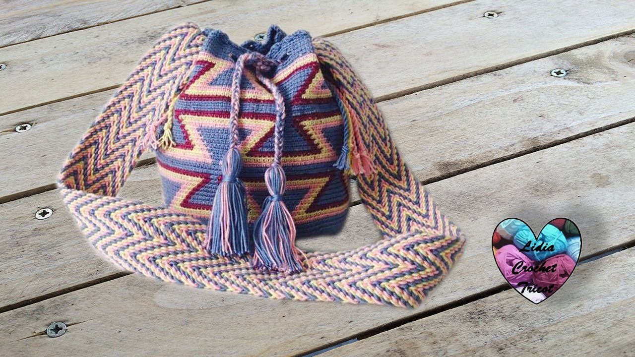 Mochila Wayuu crochet ❤️