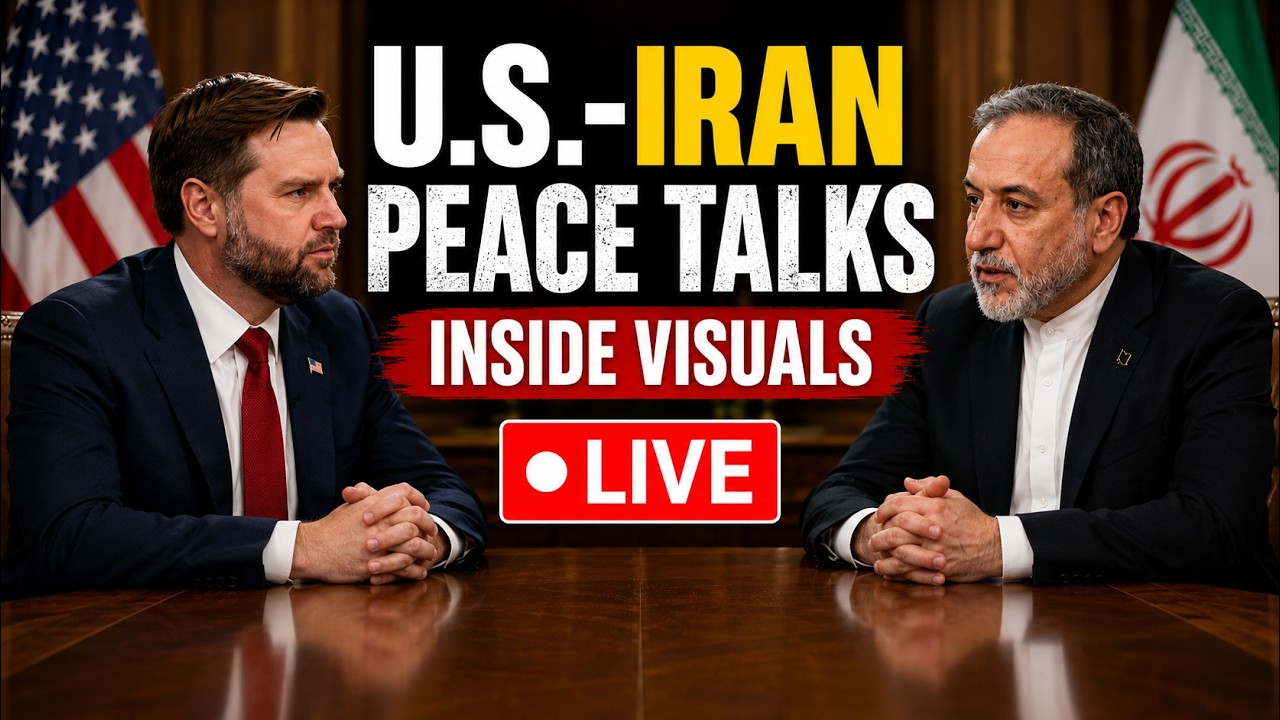 US-Iran Peace Talks LIVE: JD Vance-Abbas Araghchi Talks | Iran War Updates | Donald Trump LIVE