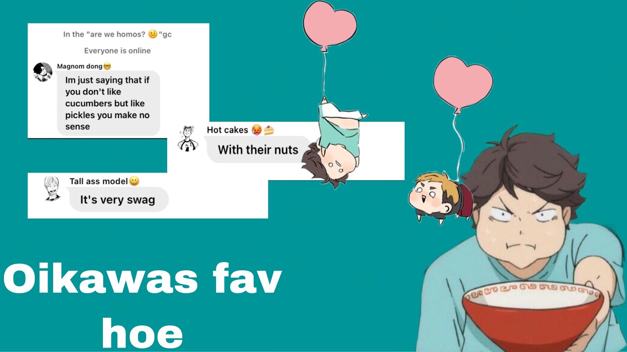 Kiyoko exposes‼️|Haikyuu texts|read desc|Oikawas favorite hoe|