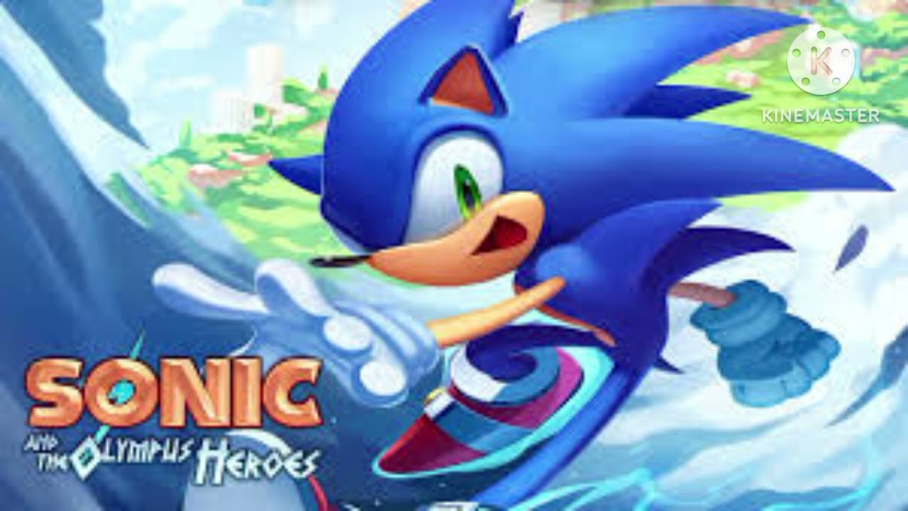 Sonic and the Olympus Heroes Poster 