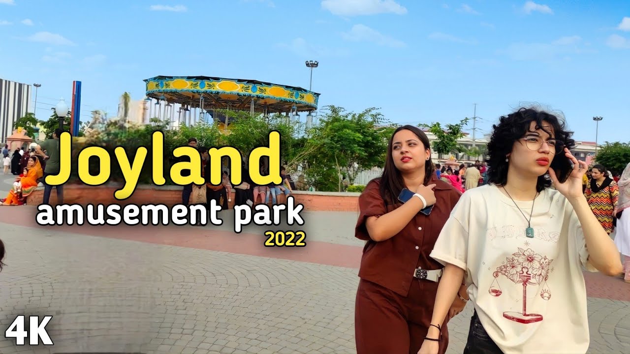 Joyland Rawalpindi Pakistan - New amusement park 2022 (4K)