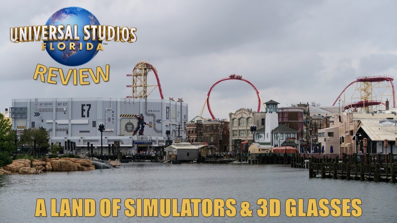 Обзор Universal Studios Florida: тематический парк фильмов в Орландо | Земля симуляторов и 3D-очков