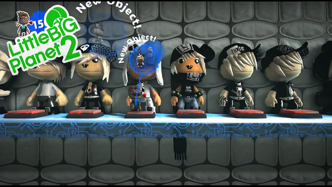 LittleBigPlanet 2 - Emo Boys & Girls no dlc costumes for free with stickers
