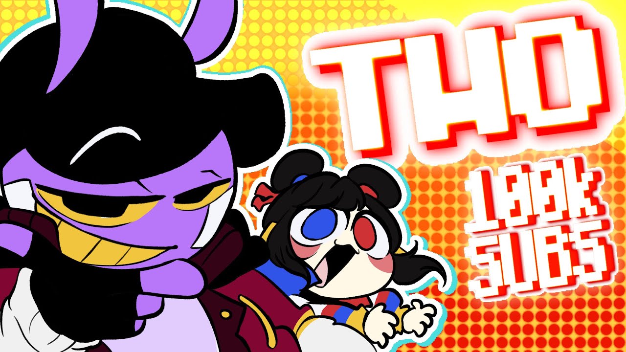 100k subs - TWO ll THE AMAZING DIGITAL CIRCUS ll Animation meme