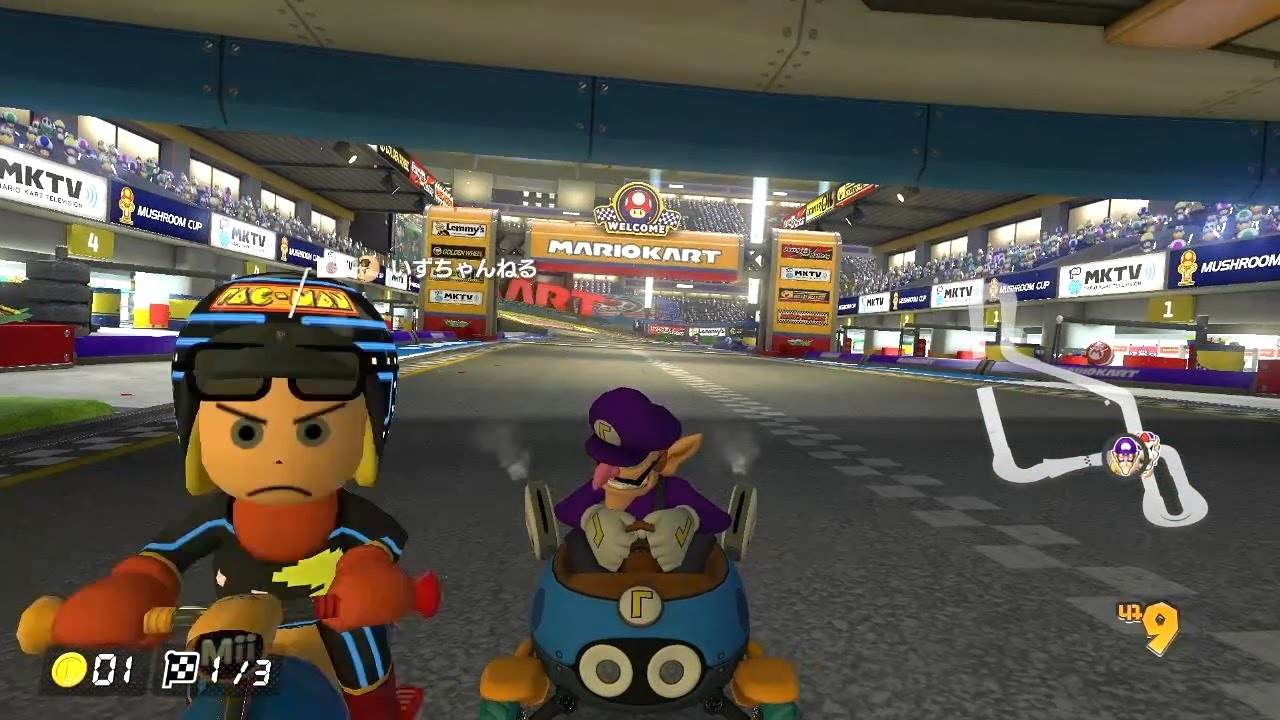 まったく、めいグラは最高だぜ【MK8DX新春実況者タッグフレ戦】