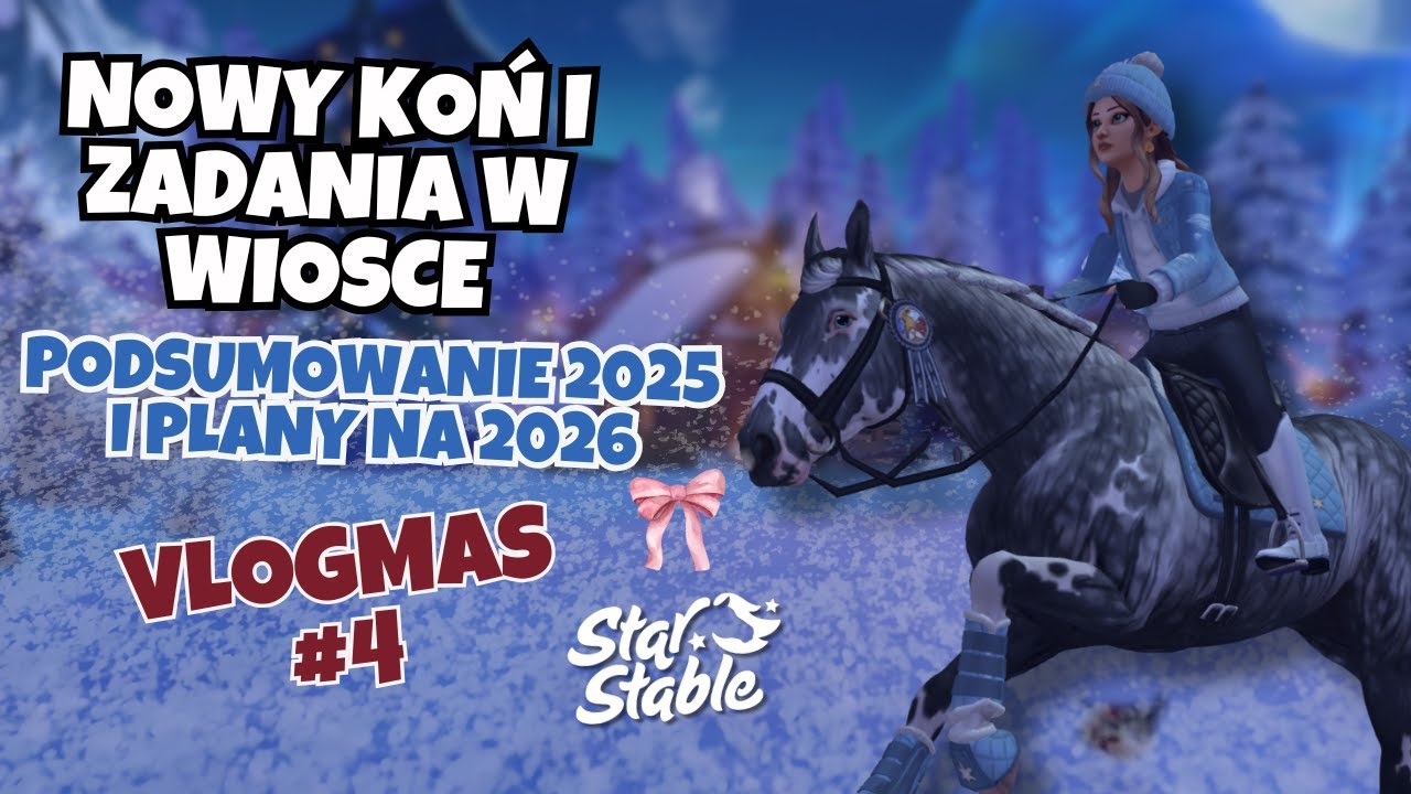 NOWY KOŃ, SHOPPING I PODSUMOWANIE 2025 ROKU | VLOGMAS #4