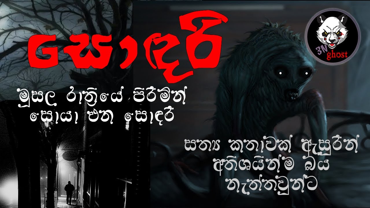 සොඳරි | Holman katha | 3N Ghost | Sinhala holman katha | Sinhala ghost story Episode 98