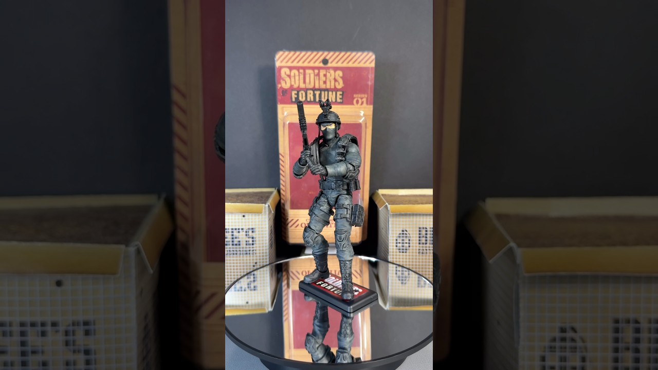 Soldiers of Fortune Close Combat Operative (Black Camo) from BigBad Workshop