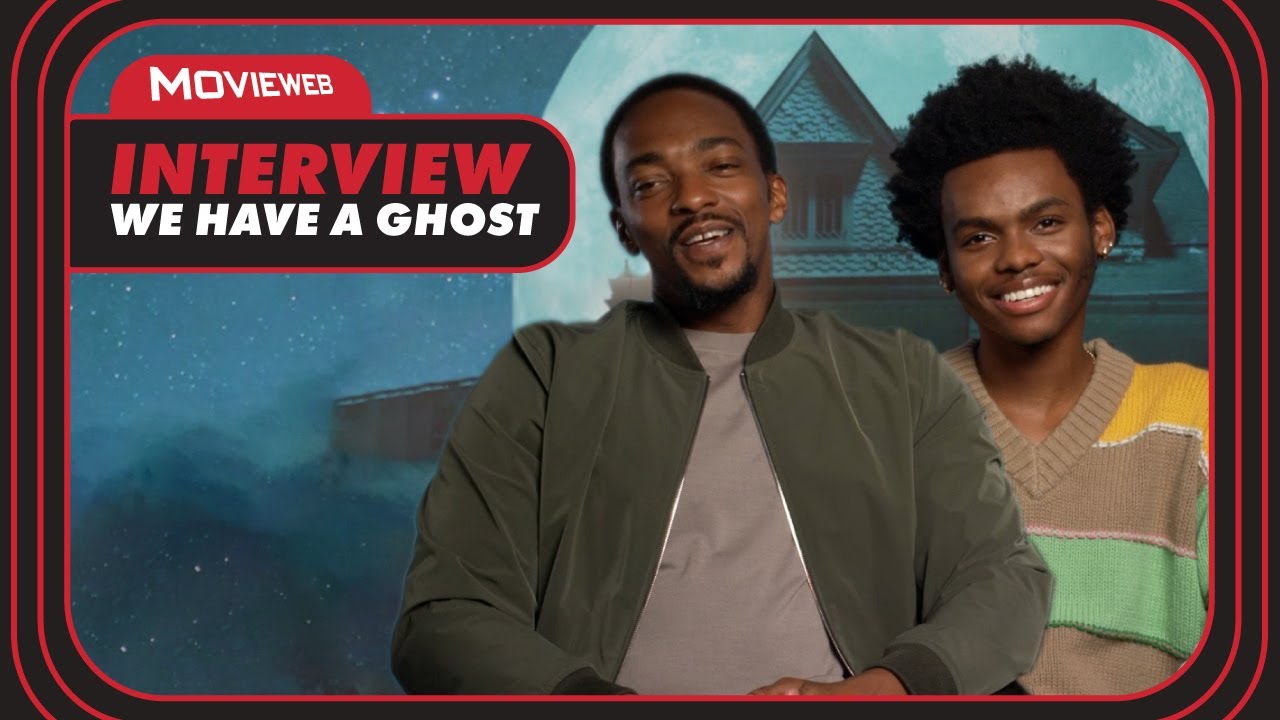WE HAVE A GHOST | Anthony Mackie & Jahi Winston Interview