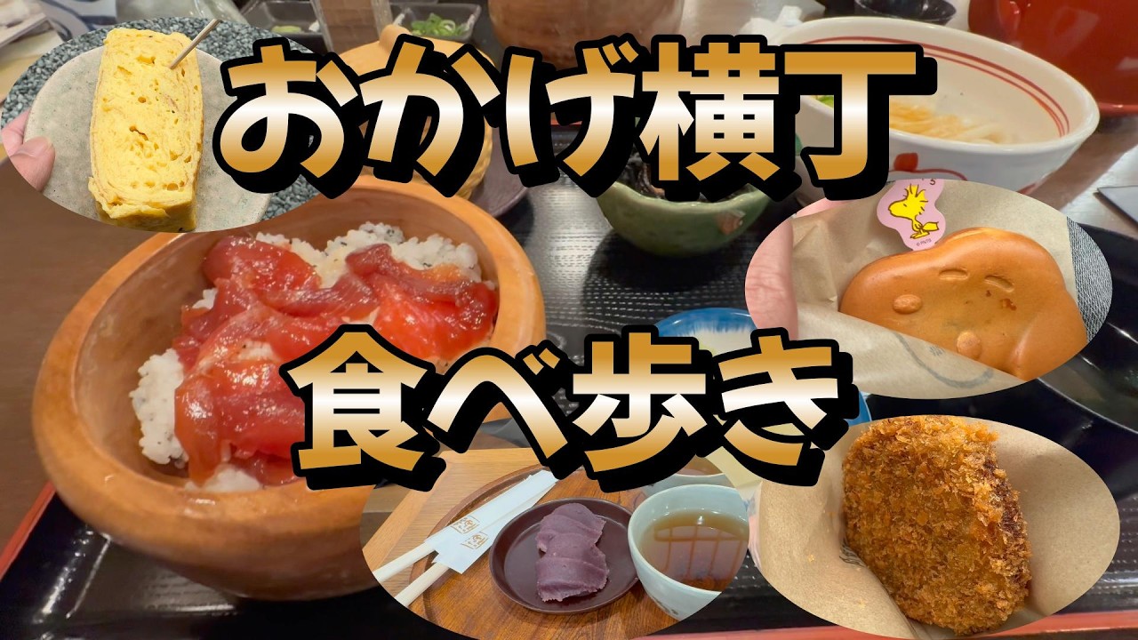 三重県伊勢市！おかげ横丁で食べ歩き！やっぱ平日は最高でした！