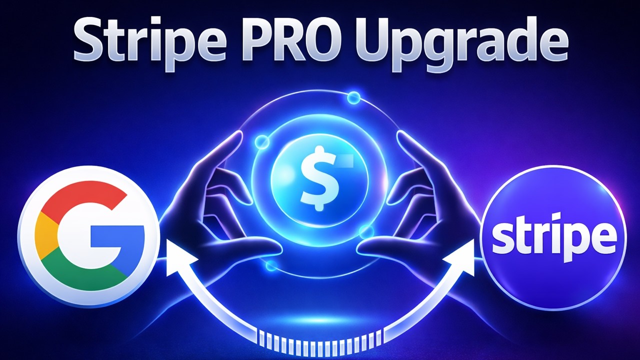 Add Stripe Subscriptions to Your Google AI Studio Web App (The PRO Upgrade System)