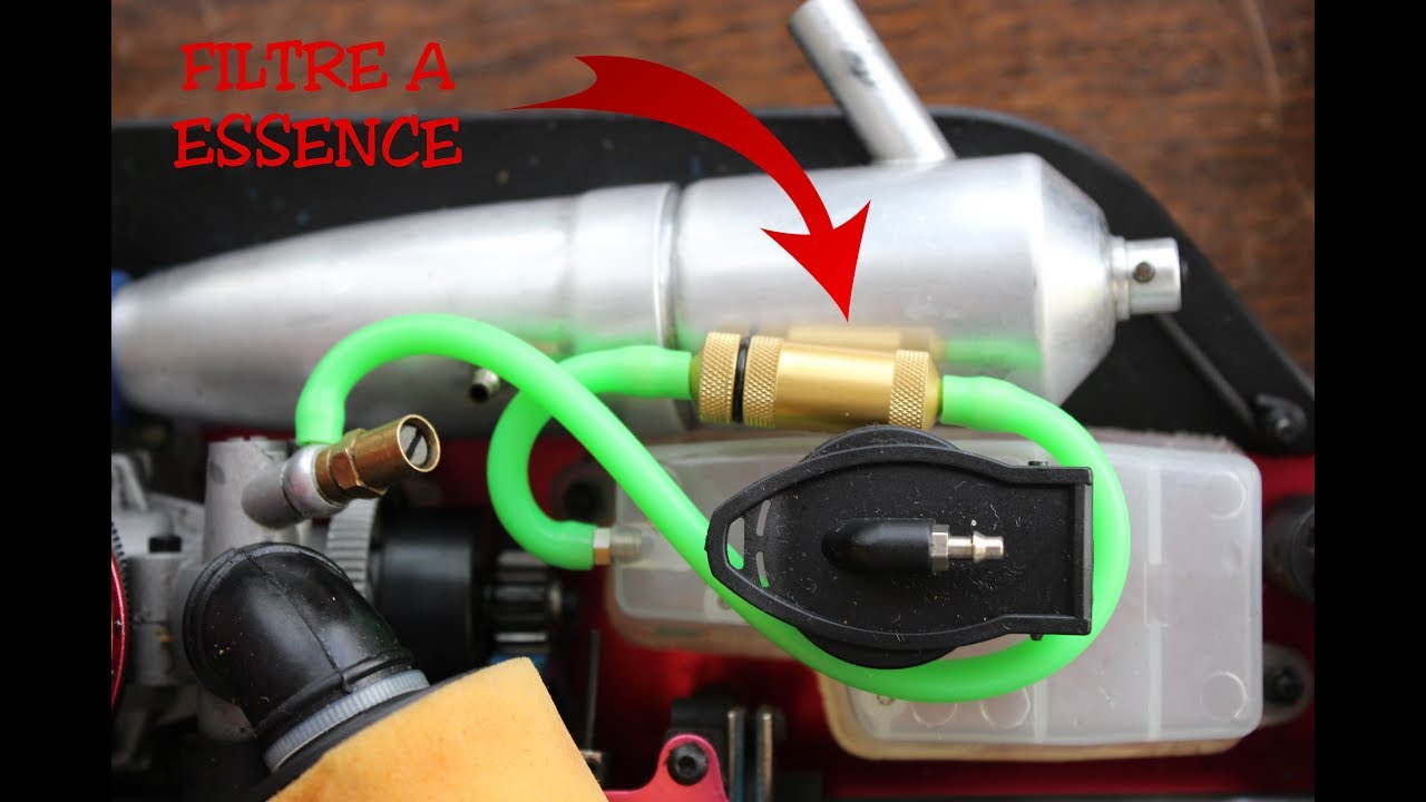 COMMENT METTRE UN FILTRE A ESSENCE RC - Modélisme