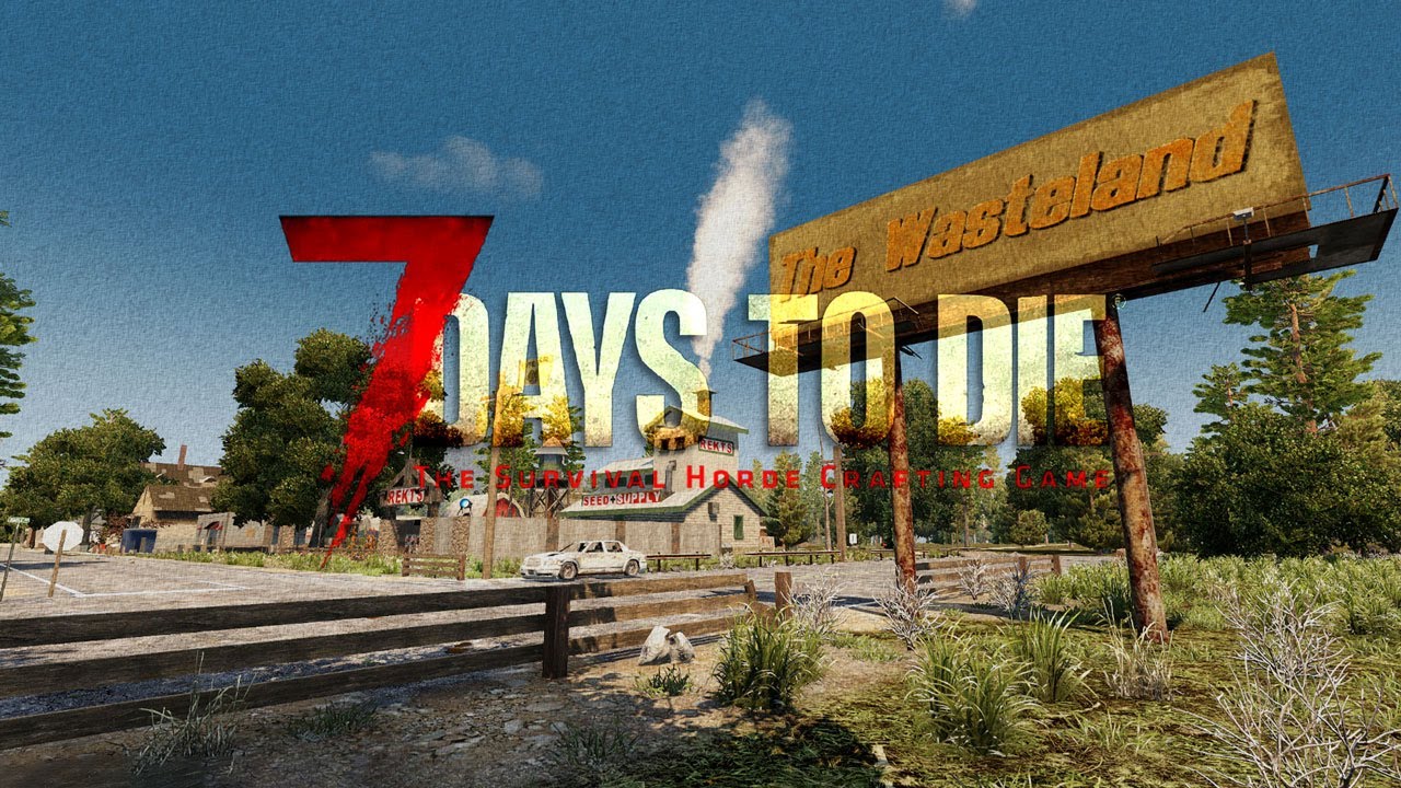 【7Days to Die MOD】街中を散歩してたらいきなり銃撃される危険な世界【The Wasteland】