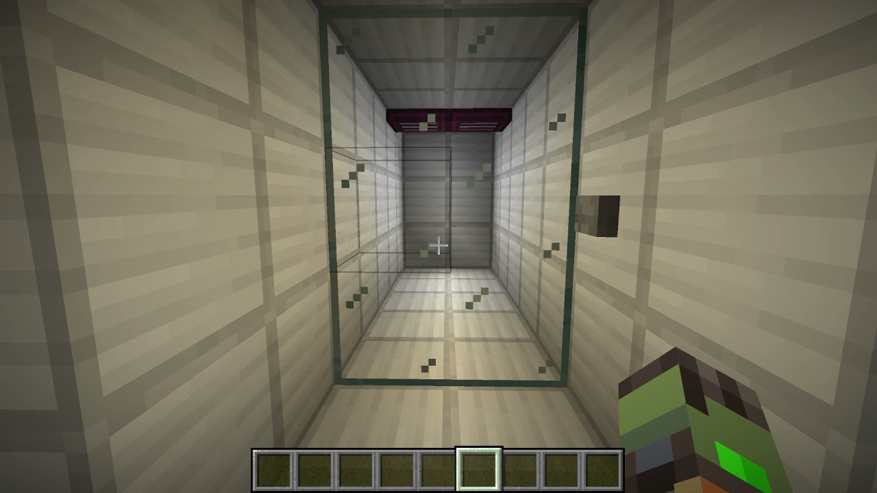 minecraft advanced elevator first test