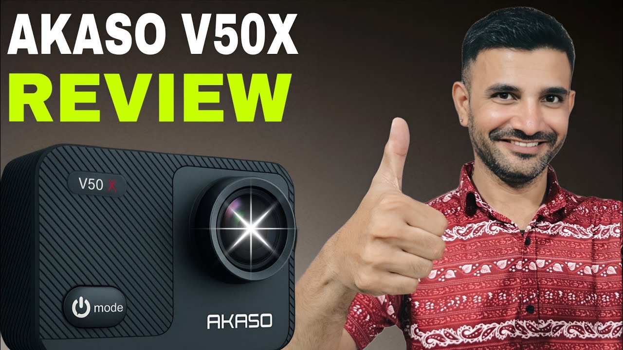 Akaso V50X Review 2025 | Best 4k Action Camera Under 10k #techreview #akasov50x