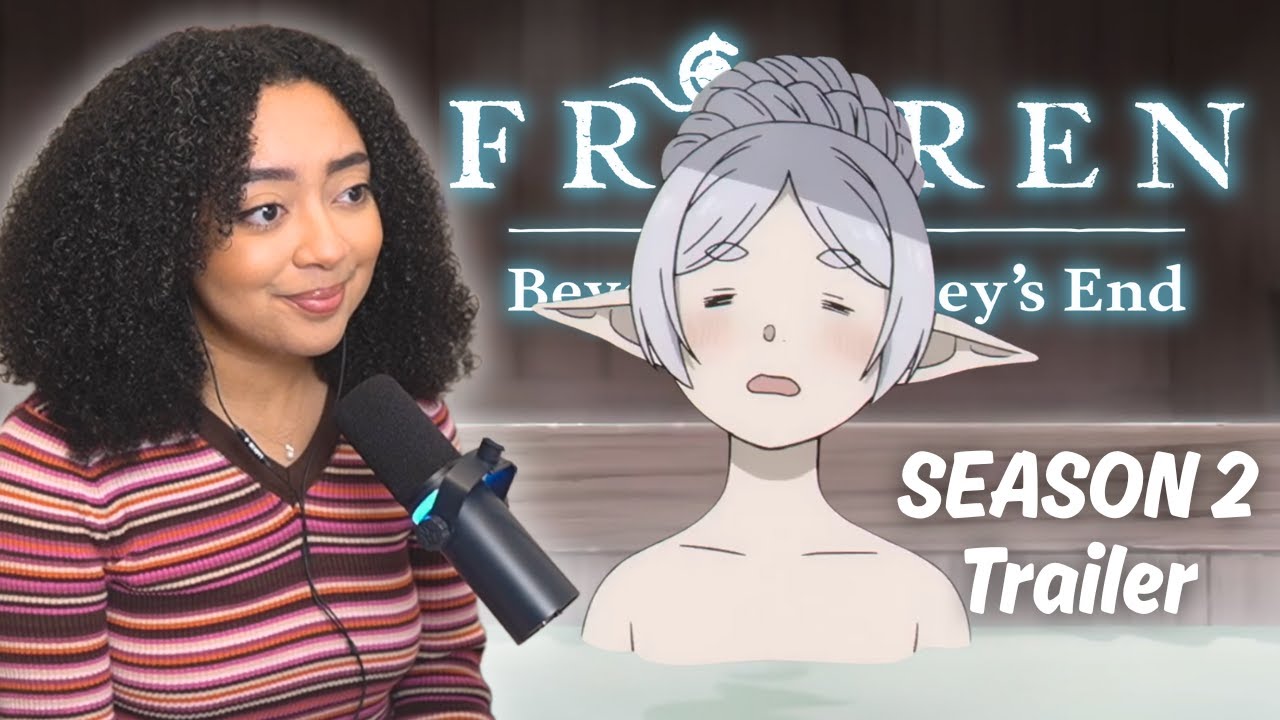 I CAN'T WAIT 🤍 Frieren: Beyond Journey's End | SEASON 2 TRAILER REACTION