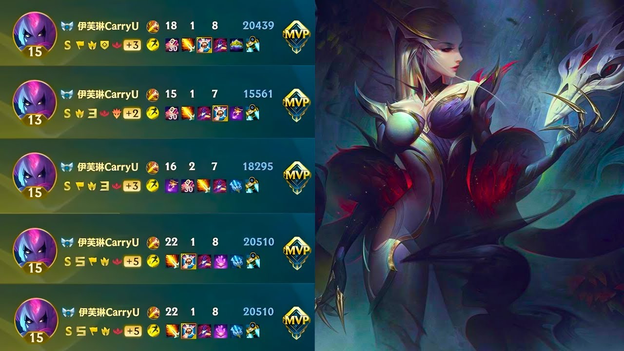 Wild Rift China (Jungle) — Evelynn: By the Time You See Her, You’re Dead (ENG SUB)