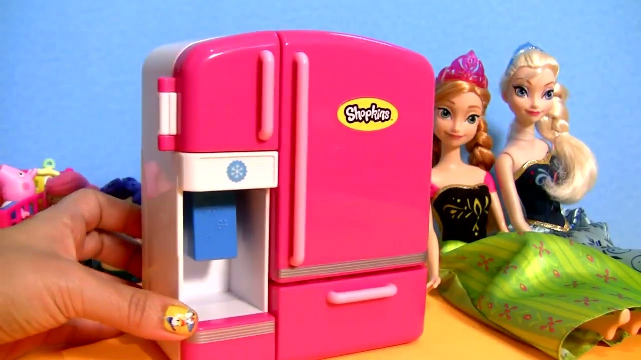 SHOPKINS FRIDGE So Cool Refrigerator & Freezer Season2 NEW 2015 by DisneyCollector