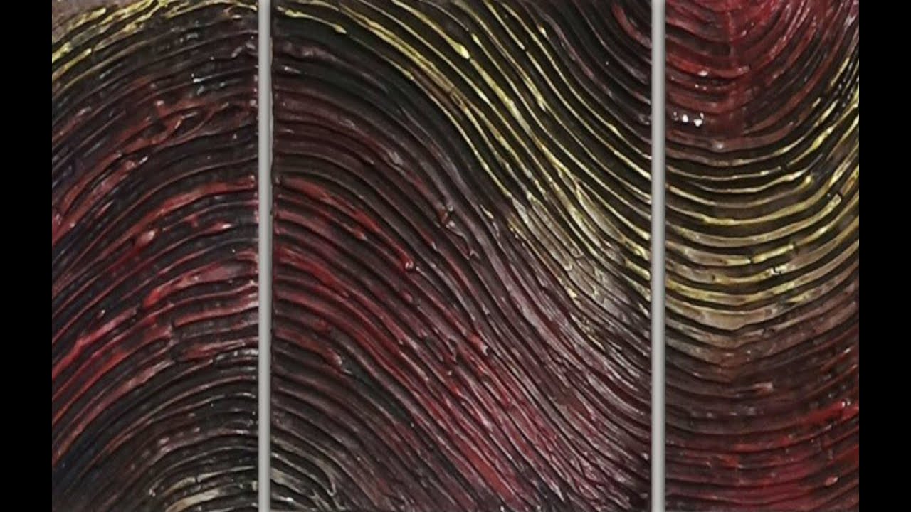 Acrylic Paintings - Textured Abstracts
