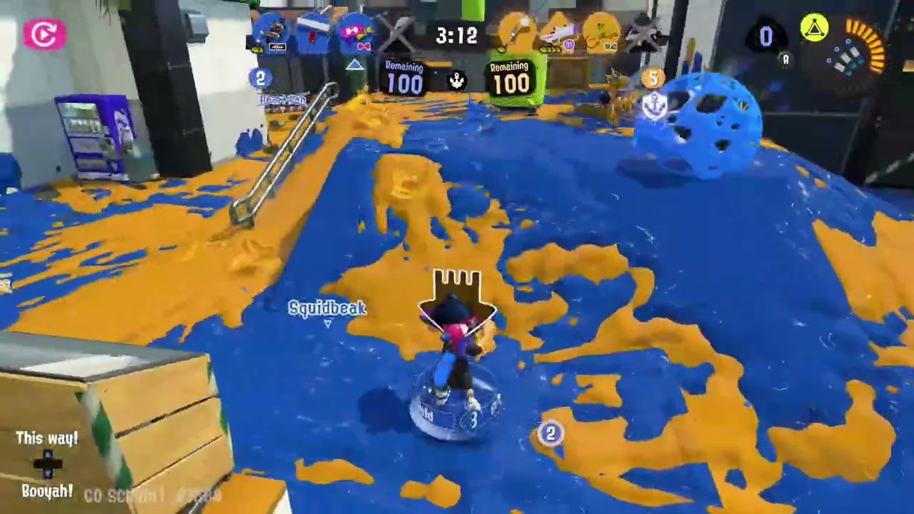 Splatoon 3 Clam Blitz CLOSE CALL !!! 😮‍💨 