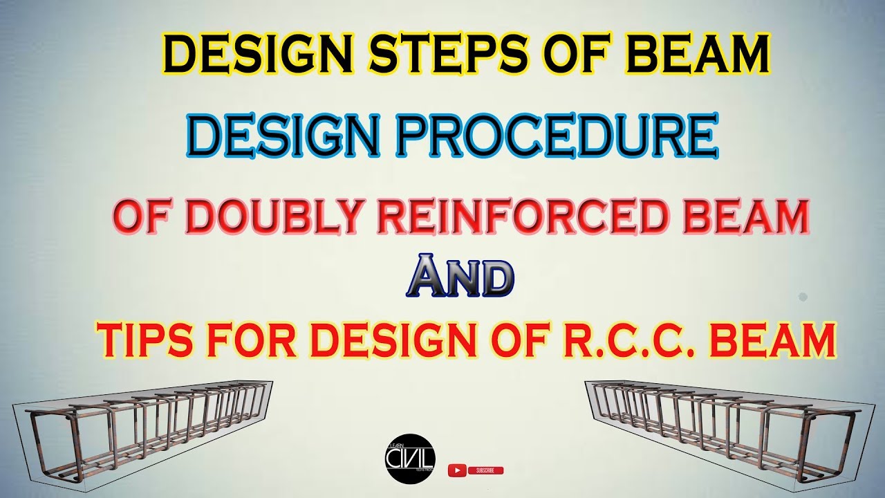Design Steps of Beam (Doubly Reinforced) | R.C.C. Structure Design | [HINDI]