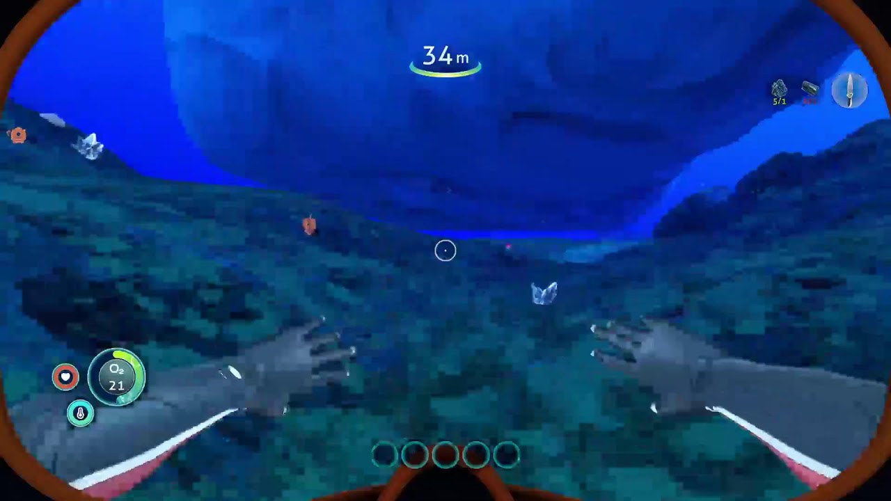 Nonbinary plays Subnautica:Below Zero