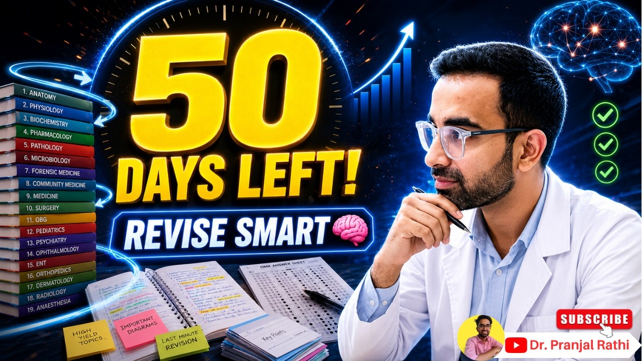 How to Revise for NEET PG Faster & Smarter 🧠📚 | 19 Subjects | 50 Days Left ⏳