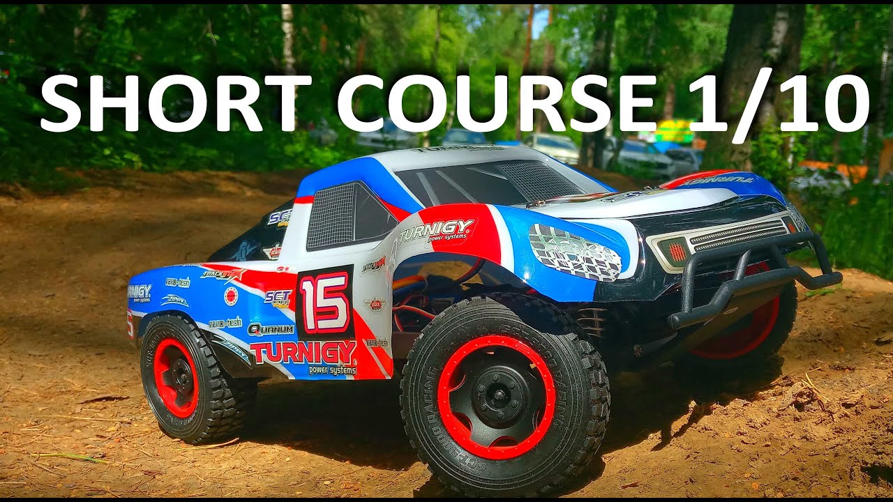 Jumps Drift of Short Course Truck Turnigy 4WD RC CAR 1/10