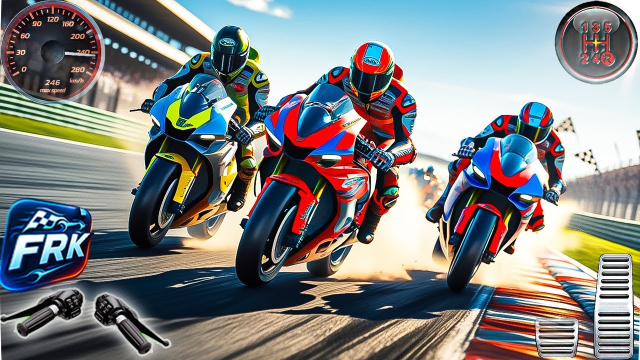 Bike Racing Game - 3D Bike Racing - Speed Star FRK #bikerace 