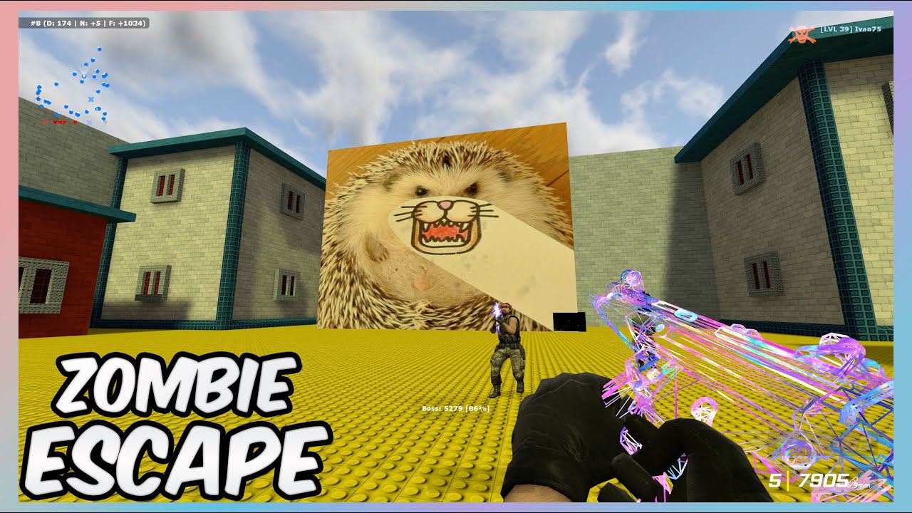 Counter-Strike Source Zombie Escape | ze_epic_end_v4_3 on UNLOZE (5 Stages)