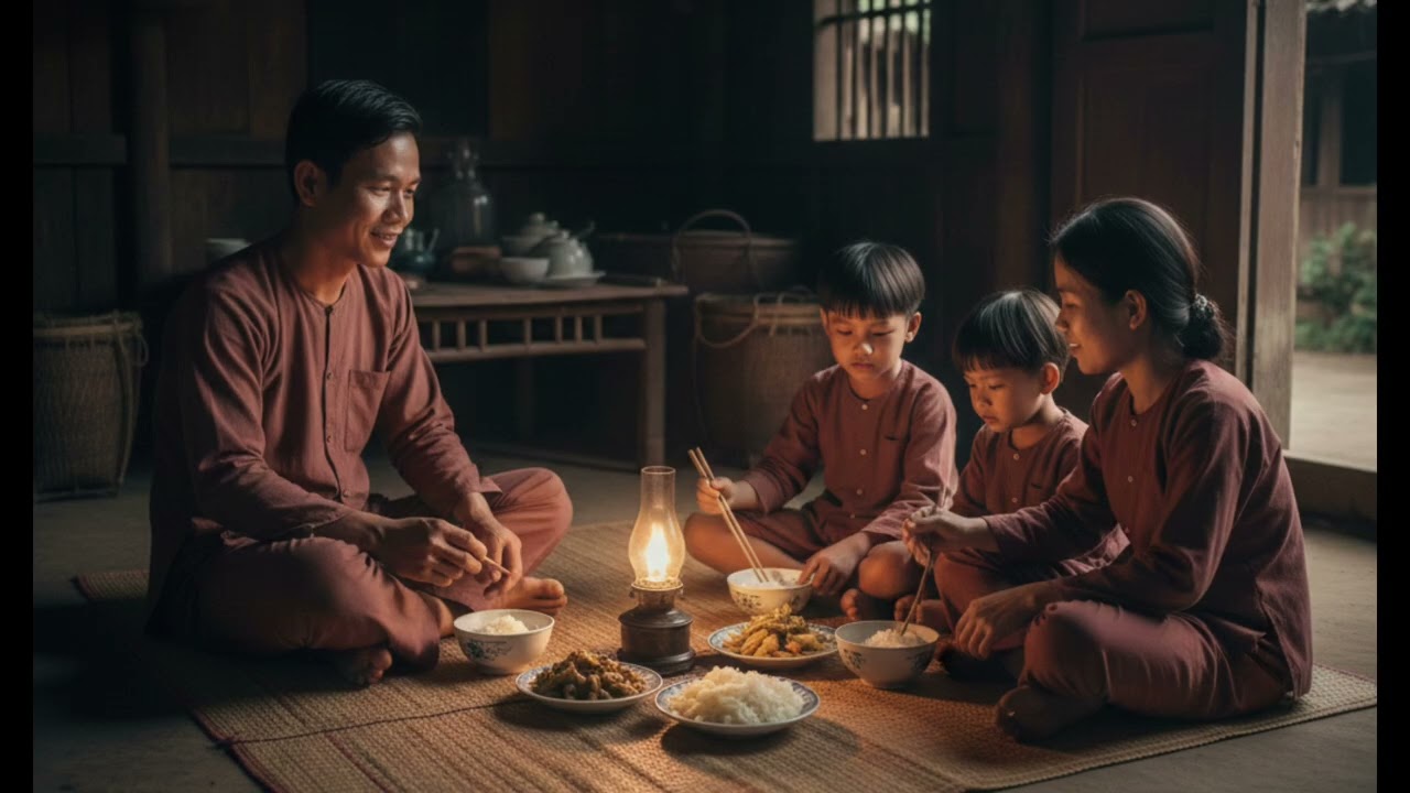 Truyện Làng Quê Việt Nam | Trăng Mùa Gặt – Bắt Ếch Đêm Trăng, Bữa Cơm Ếch Om Cà