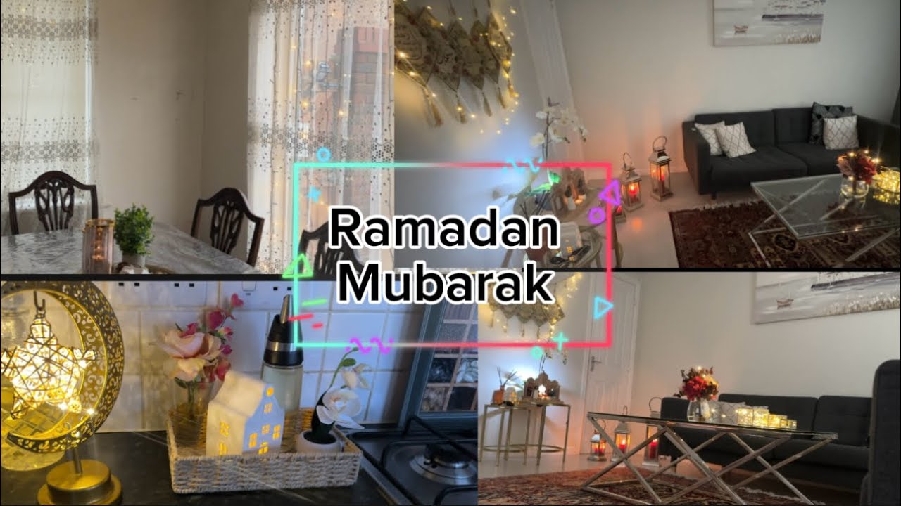 Ramadan Mubarak ☪️ a month of mercy ❤️ cleaning 🧹 preparing and organising 🌙My Ramadan 🕋🌄groceries 