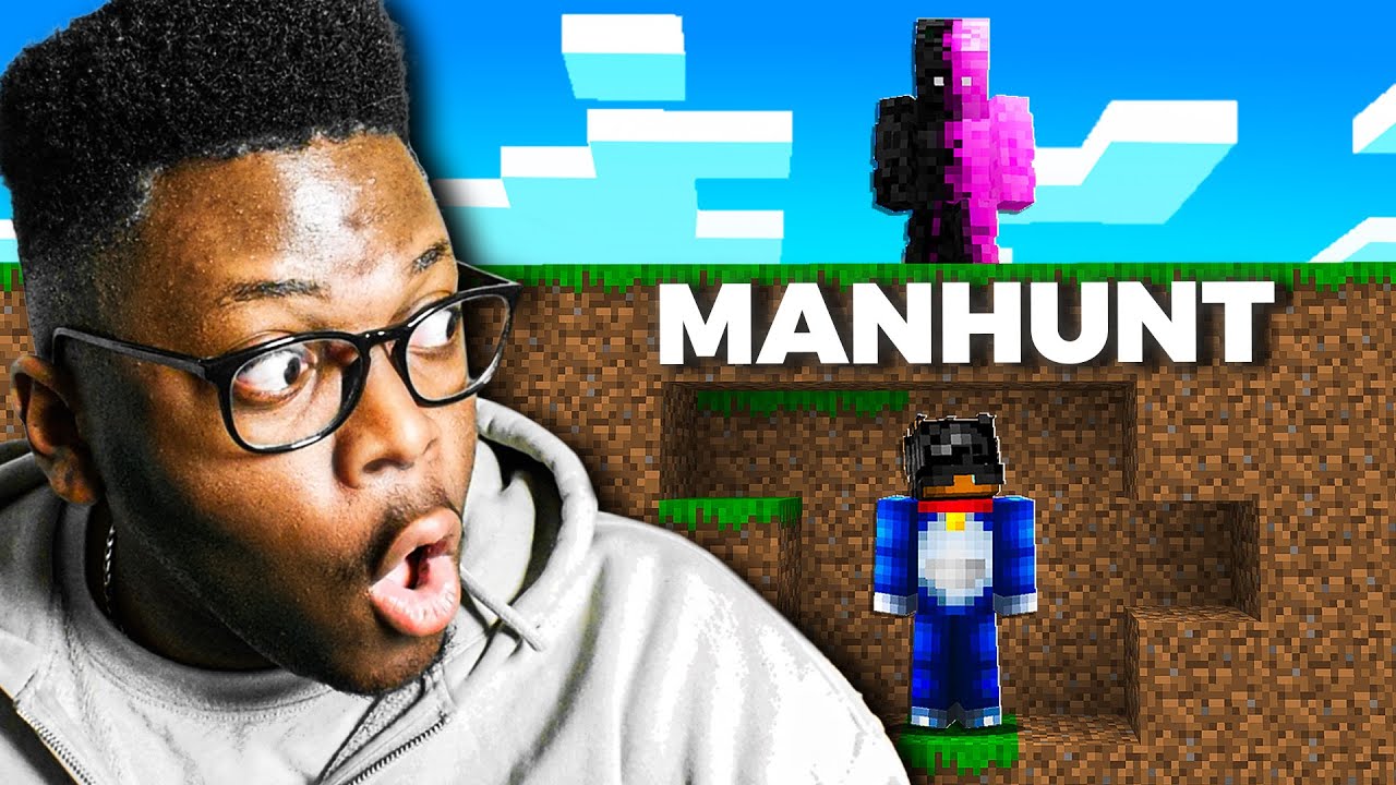 HO SFIDATO UN PRO IN UNA MANHUNT SU MINECRAFT
