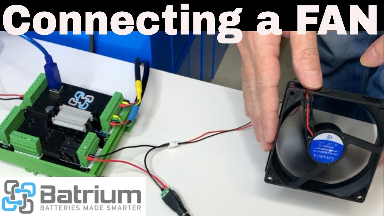 Connecting a FAN to Batrium WatchMon & Expansion Board
