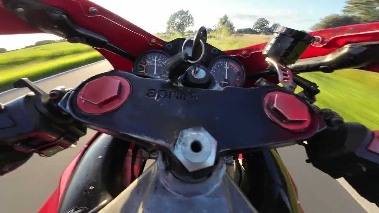 Aprilia rs 125 Two Stroke 28HP Evening rideout