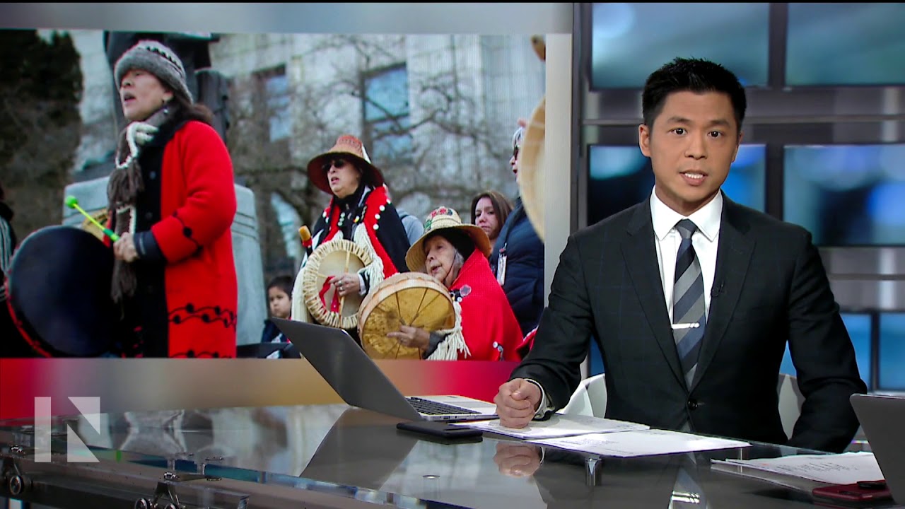 The National: Demonstrators arrested for blocking Port of Vancouver