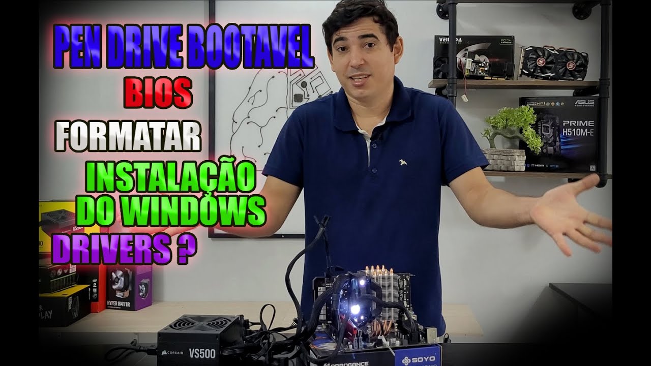 COMO FORMATAR SEU PC E INSTALAR O WINDOWS DO ZERO .